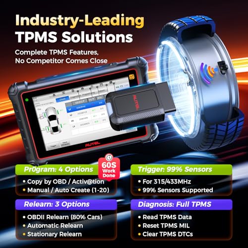 Autel MaxiPRO MP900TS Scanner: 2026 8in MP900-TS up of MaxiSYS MS906 PRO MS906TS MP900BT MK900-TS, Full TPMS as MS906 Pro-TS, Car Bidirectional Scan Tool, 40+ Service, All System, CAN FD&DOIP, OS 11.0 - Image 6