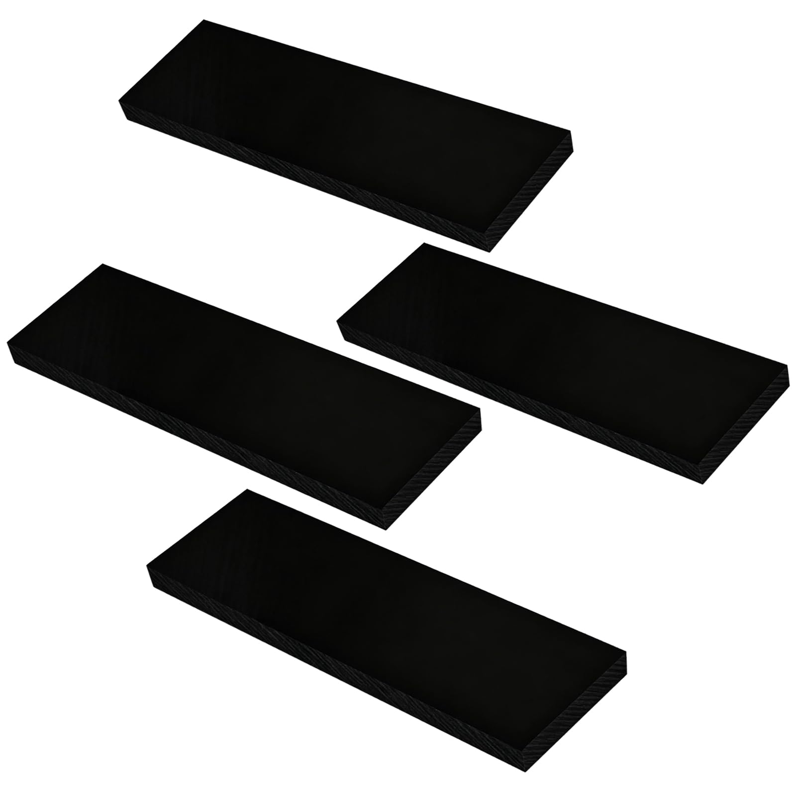 HDPE Plastic Blocks - 2" x 3" x 6" for DIY & Industrial Use -12