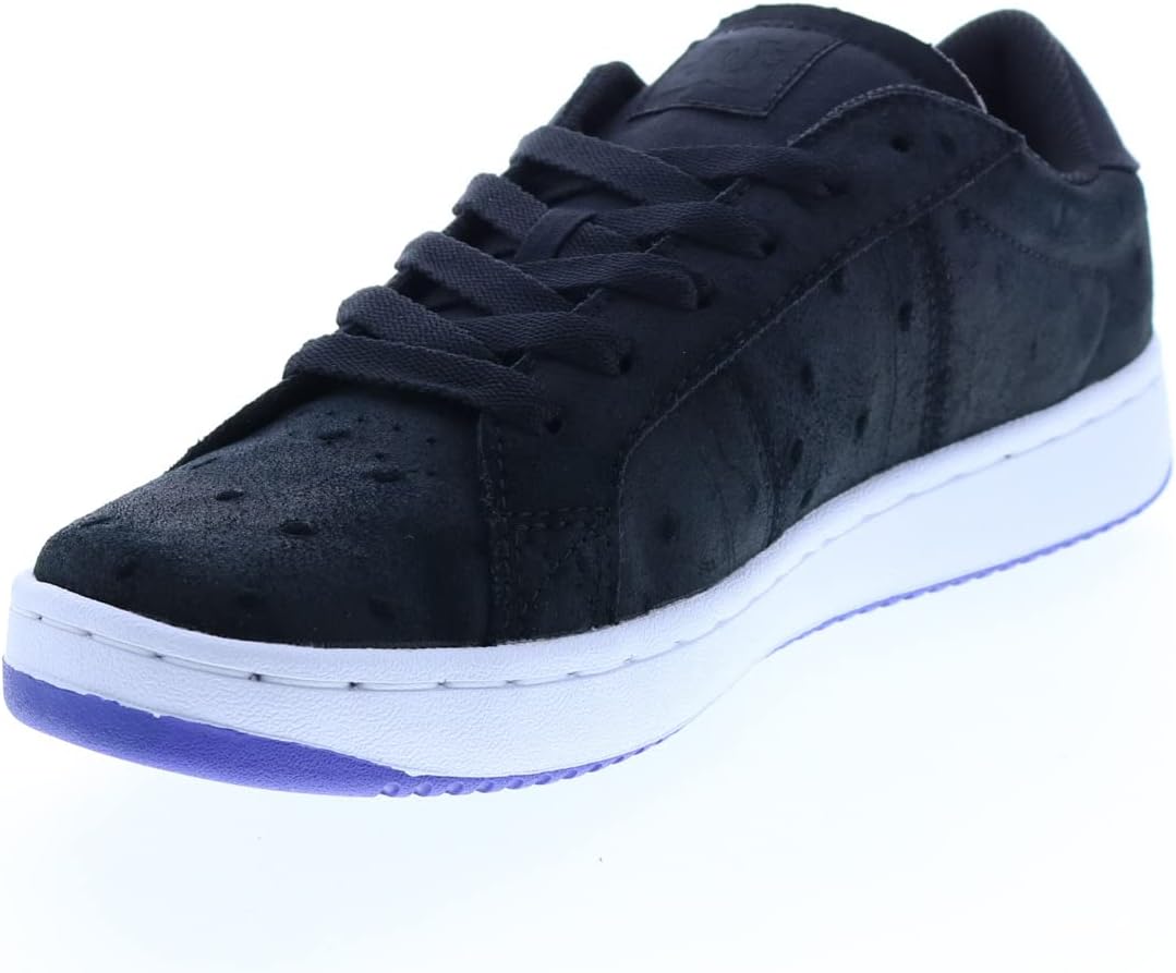 DC Men's Striker Skate Shoe, Black/Royal/Black, 6