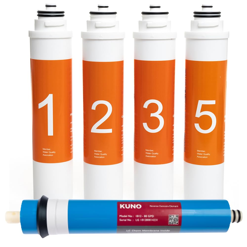 422 Waterlife Uyumlu Filtre 5 'li LG Mebran Set Waterlife Su Arıtma Filtresi