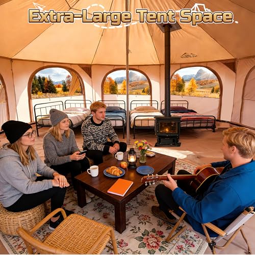 WildFinder 16.5ft Canvas Bell Tent