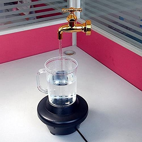 Bazaar LED Magic Faucet Mug Colorful Water Floating Fountain Faucet Light
