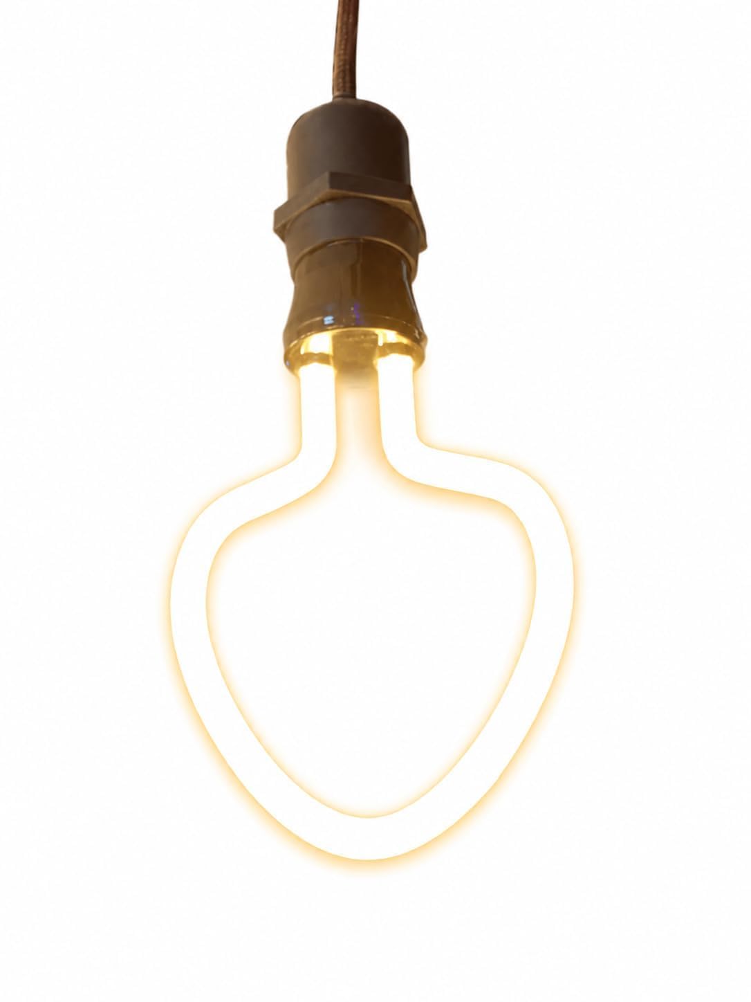 AHUJA INTERNATIONAL 4W Edison Filament Decorative Neon Shape Bulb Vintage Designer Bulb for Home Decor, Cafe, Restaurant, Bedroom, Living Room Energy Efficient,Warm White (Pack of 1) (Model C)-image-41