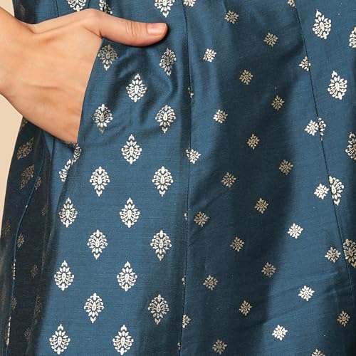 Image of Globus Women Kurta Set (GS569846 Maroon S)