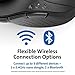 Kensington Pro Fit® Ergo Vertical Wireless Trackball (K75326WW), Black, 3