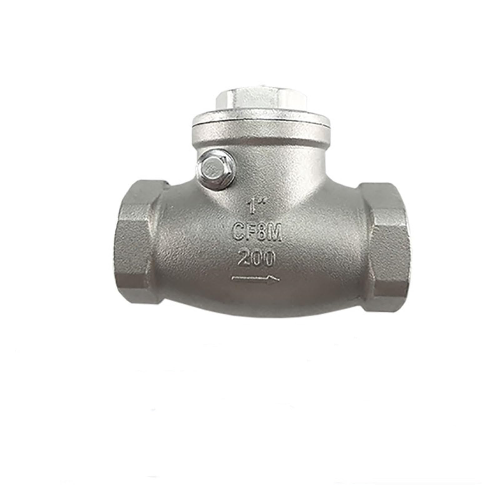 1 szt. Poziomy, zwrotny zawór ze stali nierdzewnej 304 z gwintem wewnętrznym 1/2 "3/4" 1" 1-1/4" （DN8-DN50）(DN32)