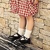 ICEBIRDS Girls School Uniform Shoes Mary Jane Flat... #1