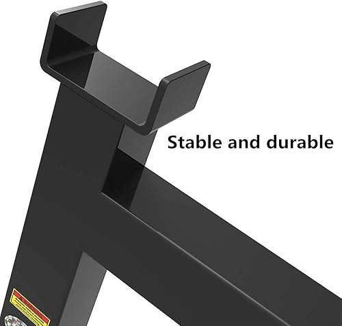 Vista 4 de CKIDS Deadlift Jack levantador de pesas para cambios rápidos de peso olímpico, se utiliza como placas de peso de carga y descarga para ejercicio