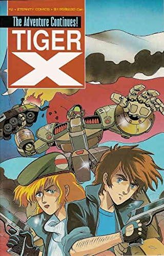 Tiger-X Book II #2 VG ; Eternity comic book