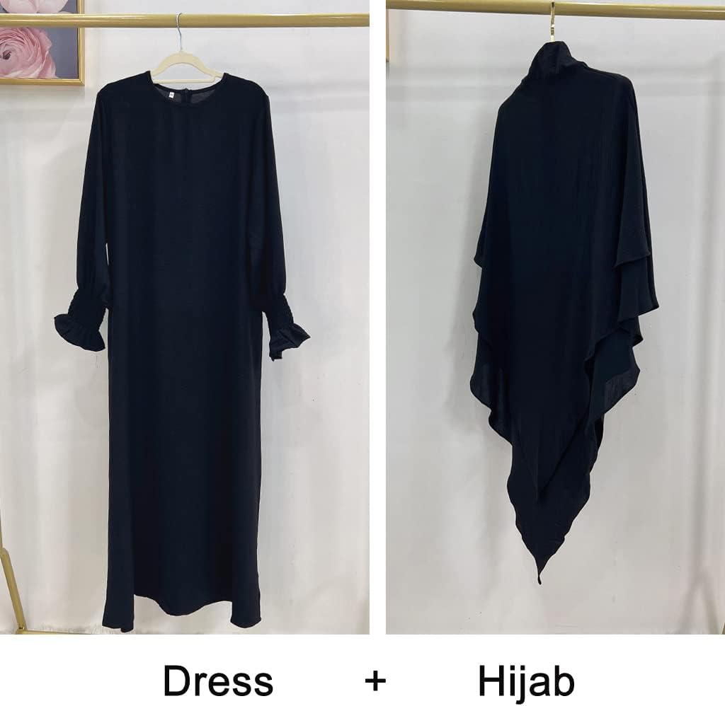 Abi Kaftan Eleganti Musulmani Con Maniche Smock E Cappotto - Foto 6