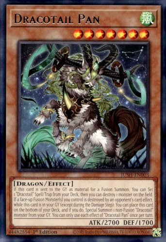 Dracotail Pan - JUSH-EN003 - Rare - 1st Edition