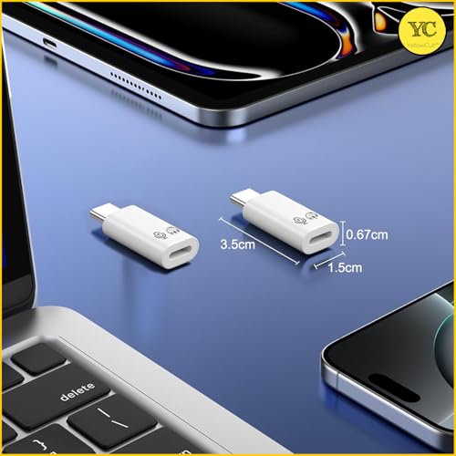 YellowCult Lightning Female to USB C Male Audio Adapter for iPhone 15 16 Pro Max Plus IPad Air MacBook Galaxy Android Phones, Connector Support... - Image 6