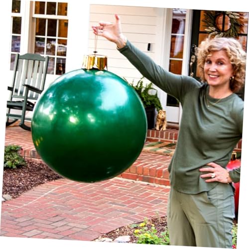 Boule Gonflable de Noël déco extérieure grand format pour jardin et terrasse - 5