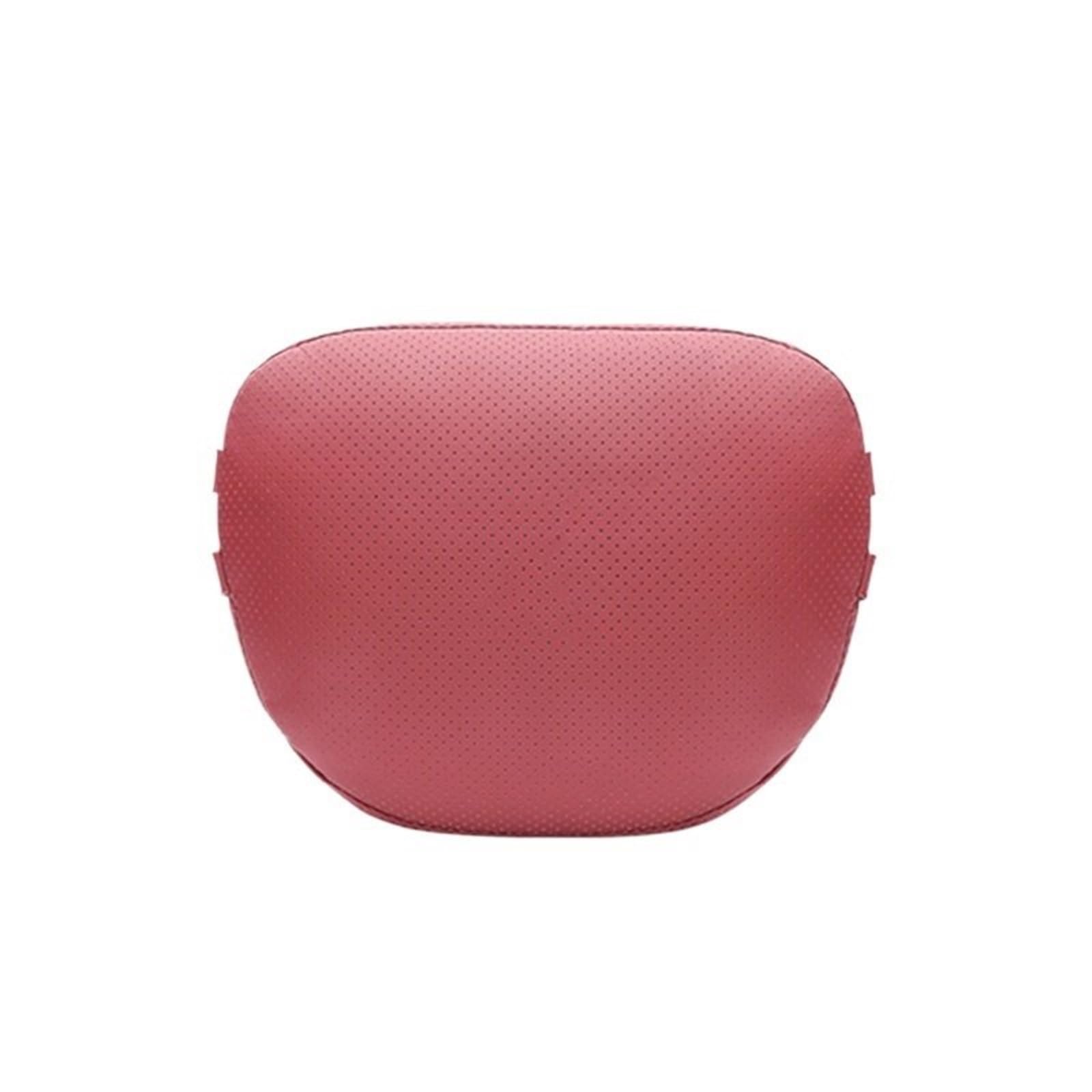 Convient pour Tesla modèle 3 modèle Y modèle S modèle X Voiture Appui-tête Cou Soutien Oreiller siège Taille Coussin(Headrest Red)