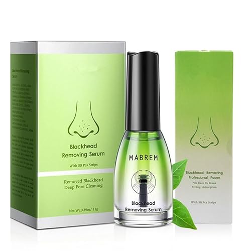 Mabrem Blackhead Nasal Mask, Go To Blackhead Facial Treatment Moisturizing Blackhead Removing Serum, Mabrem Blackhead Remover, Deep Cleansing Mask (A)