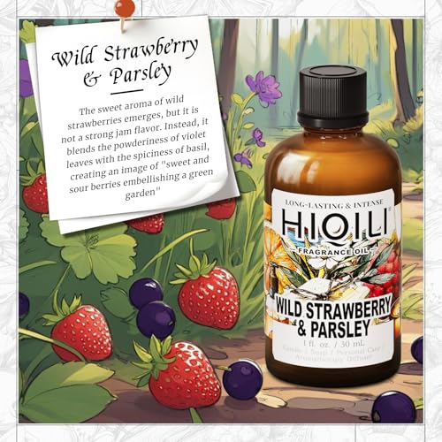 Aceite esencial de jazmín y aceite de fragancia de fresa salvaje y perejil 30ML HIQILI miniatura 4