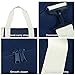 KDWAVE Small Gym Bag Duffel Bag for Women Men Fitness Sports Bag Workout Adjustable Detachable Shoulder Strap Lightweight Carry on Travel Duffle Bag (Navy/Off-White, 19