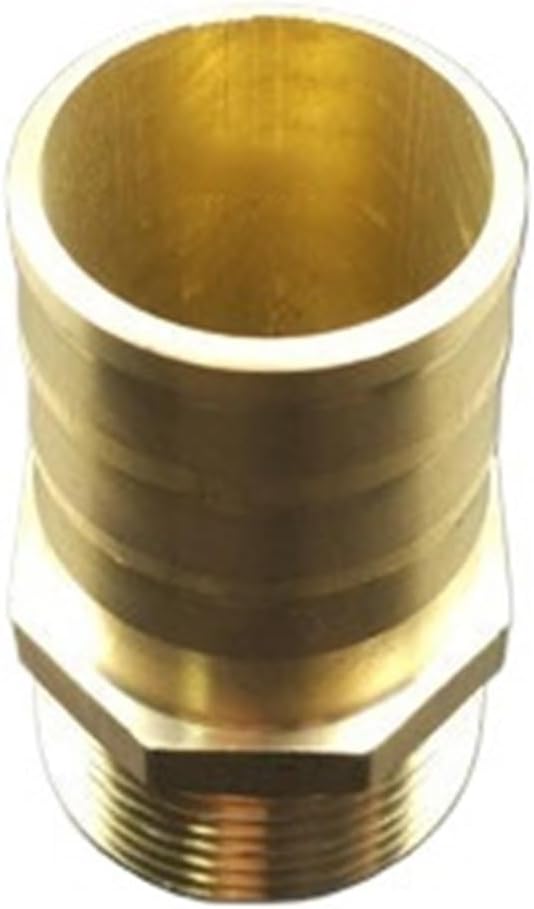 38mm Hose Barb x 1-1/4" Male BSP Thread Brass Barbed Pipe Fitting Coupler Connector Adapter For Fuel Gas Water