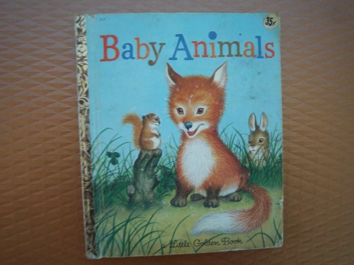 Baby animals (A little golden book) B00072OY1M Book Cover