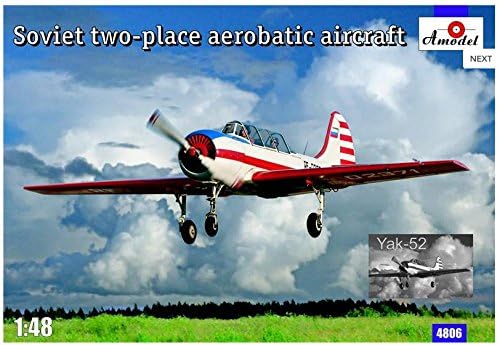 Amazon.com: AMODEL Yakovlev Yak-52 Soviet Two-seat Aerobatic