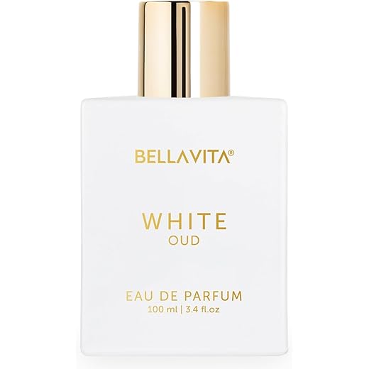 BELLAVITA White Oud EDP 100ml - Long Lasting Perfume