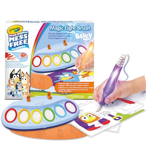 CRAYOLA Color Wonder Magic Light Brush Bluey