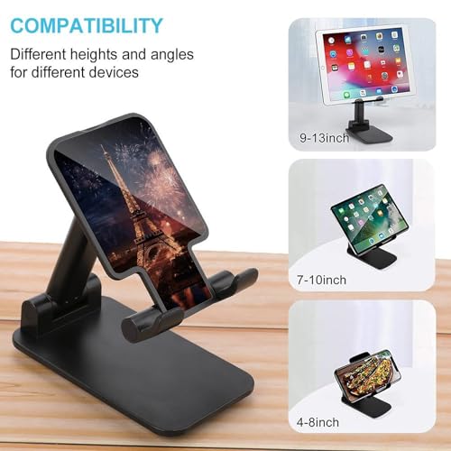 Support de téléphone Tour Eiffel pliable et réglable universel pour bureau