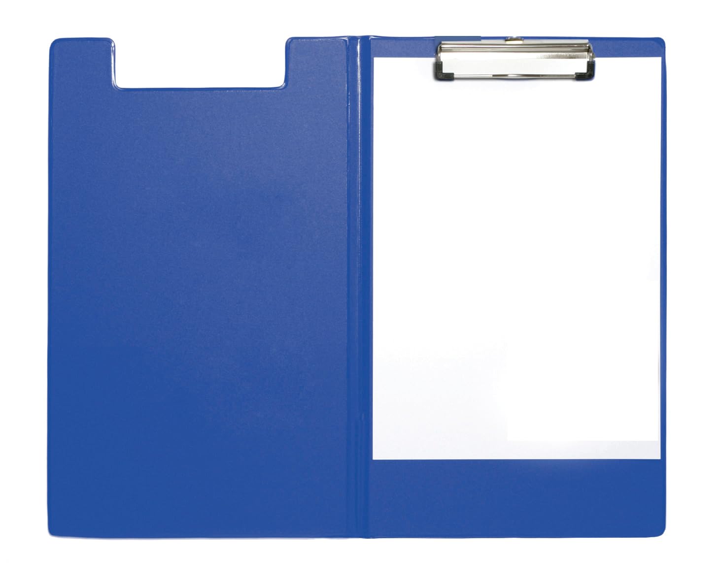 Seco Portapapeles plegables A4 ECO con clip resistente, 12 unidades, color azul