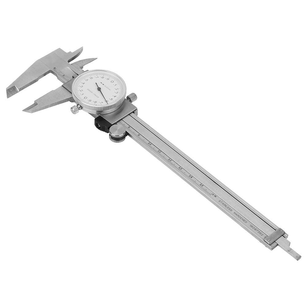 Calibrador Vernier de dial, calibre Vernier de 0-150 mm de alta dureza a prueba de herrumbre, para instrumentos de medida
