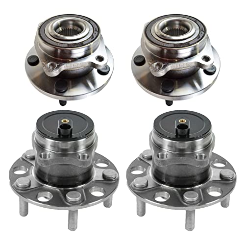 Image of TRQ 2 Piece Wheel Bearing & Hub Assembly Set