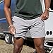 Chubbies Men's Performance Everywear Shorts 6 Inch Inseam, Water Resistant Chino Shorts, Medium Grey