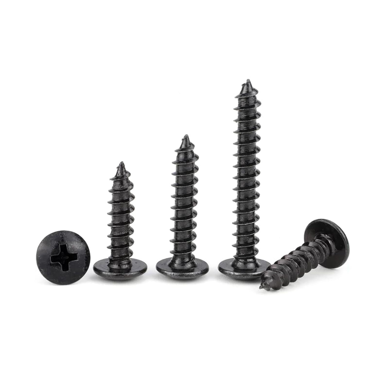 Tornillos autorroscantes Tornillos autorroscantes for Madera de Acero al Carbono con Cabeza de Hongo y Ranura en, M3/M3.5/M4/M5/M6, M5 x 20 mm, 20-50 Unidades(M4x25mm)