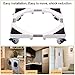 Multi-Functional Movable Adjustable Base Telescopic Furniture Dolly with 8 Locking Rubber Caster Wheels for Dryer,Washing Machine and Refrigerator