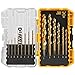 DEWALT DW1354 14-Piece Titanium Drill Bit Set