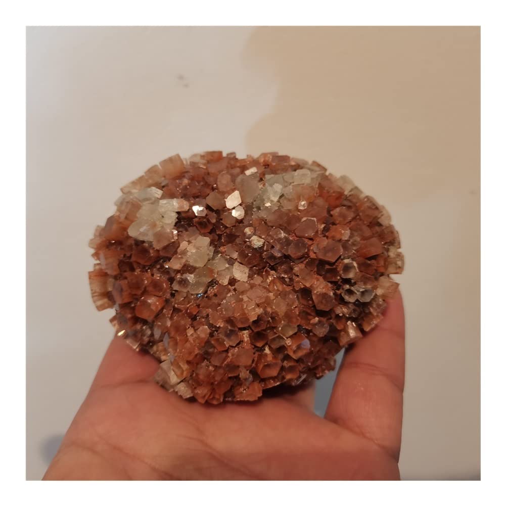 Edelsteine ​​zur Dekoration, 500 g, natürliche Blume, Nephelin-Pendel, Original-Reiki-Rohkristall-Cluster, Lehrexemplar, dekorativer Aura-Kristall Voller Textur (Size : 150-200g)