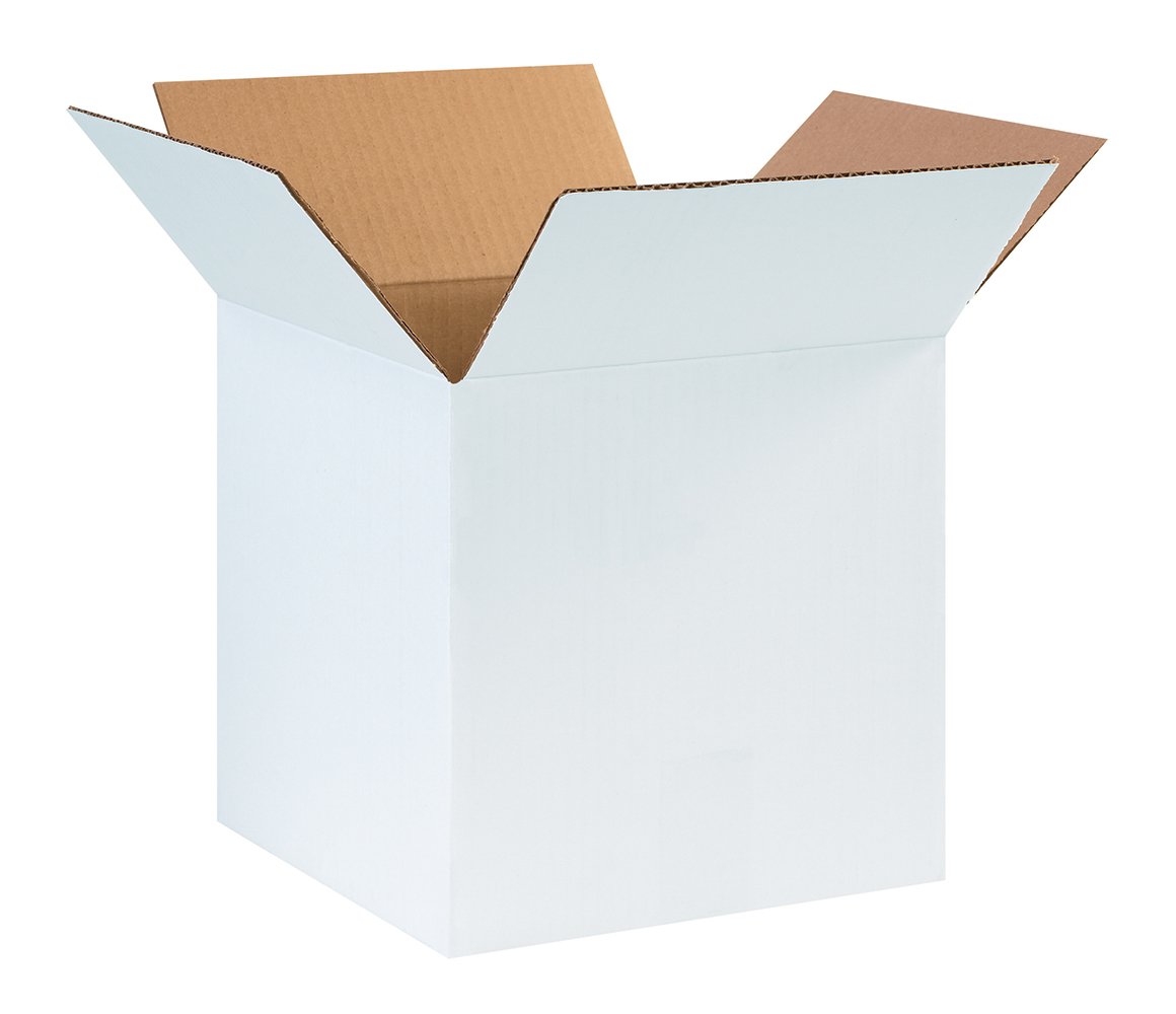 BOX USA Shipping Boxes Small 10"L x 10"W x 10"H 25-Pack - Corrugated Cardboard Box for Moving, Mailing, Packing, Packaging and Storage