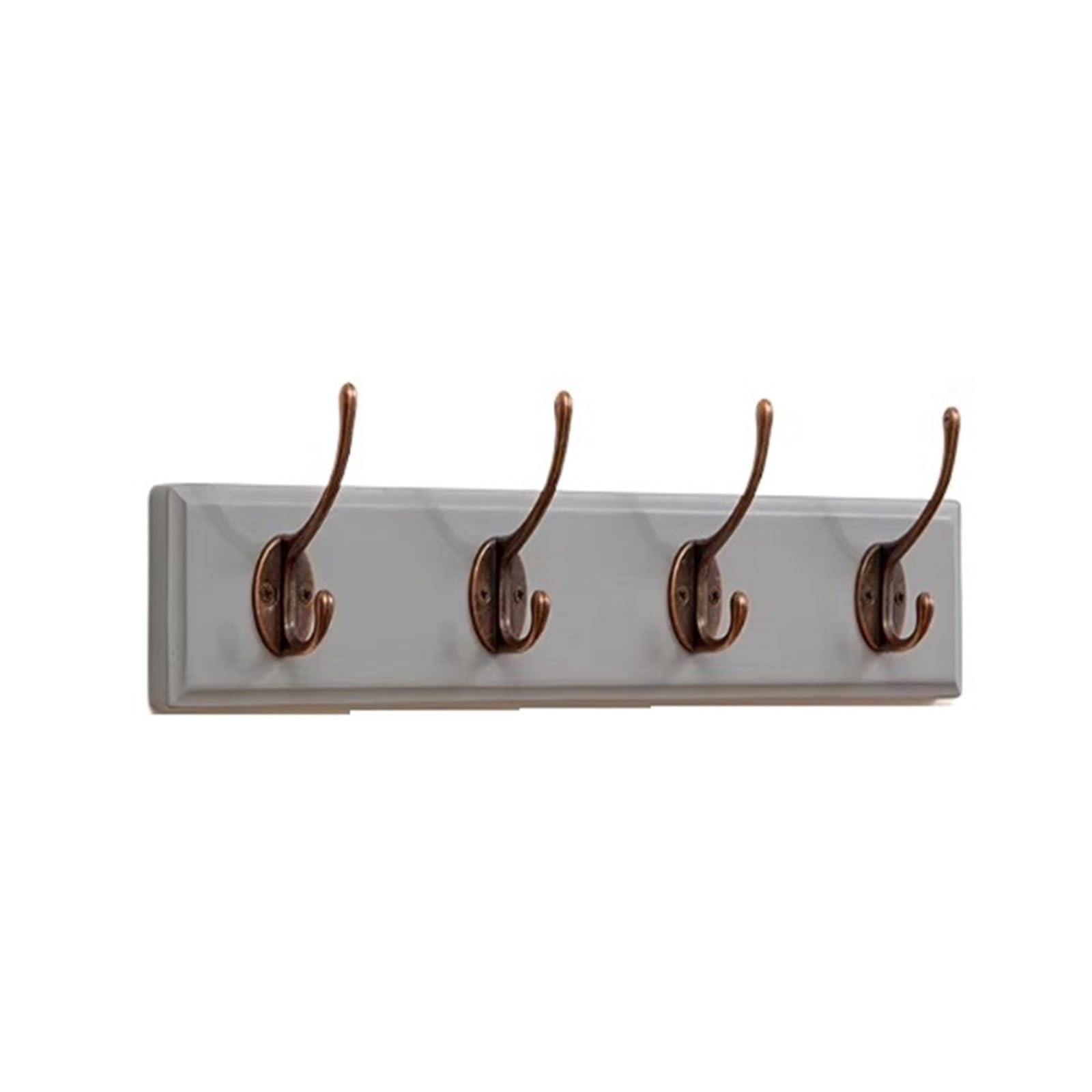 E7v2t9k6 Gris Wall Coat Hanger Wall-Mounted Coat Rack, Door-Mounted Hooks, No Drilling Required, Key-Shaped Design,Wood Space-Saving