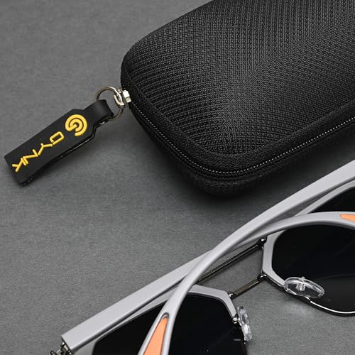 Image of GYNK Square Frame Sunglasses for Men | Premium Metal Frame Sunglasses | Fashion Eyewear for Driving, Travel, Riding, Outdoor Activities, Beach & Daily Wear