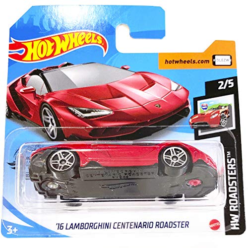Hot Wheels '16 Lamborghini Centenario Roadster HW Roadsters 2/5 2020 (170/250) Short Card