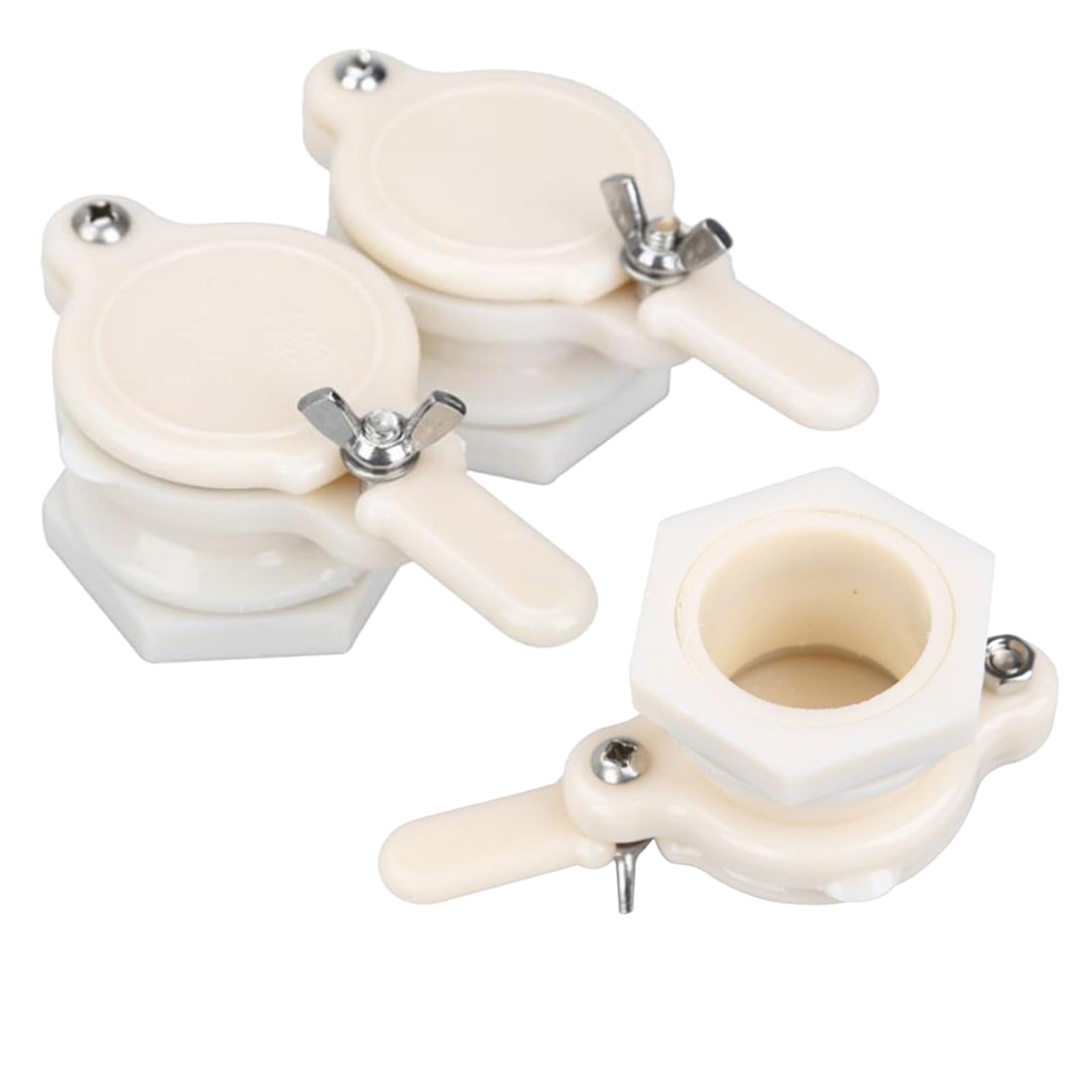 3/5 Pack Honey gate Valve for 5 Gallon Bucket bee hive gate valves for Honey Bucket Honey Extractor Tap Beekeeping Supplies