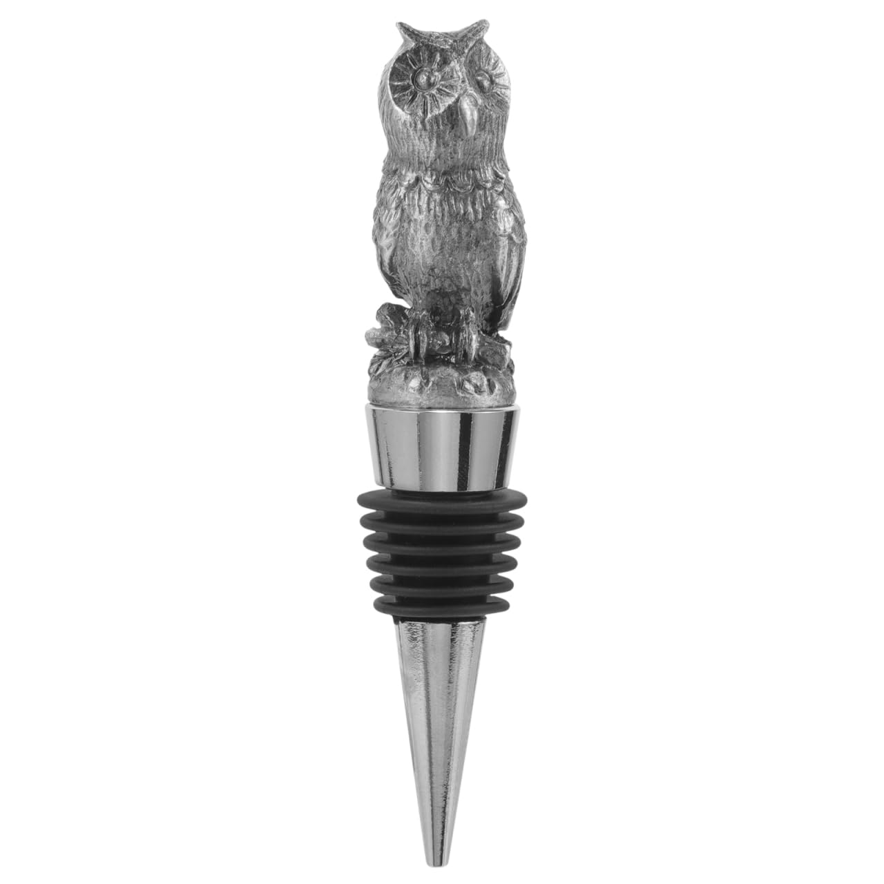 Anneome Owl Wine Bottle Stopper Decorative Wine Stopper with Vacuum Seal for and Beer Leak-Resistant Bottle Saver Vintage Owl Shape for Wedding Party Favor