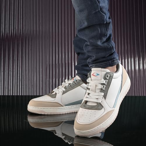 Image of Cruiser Mens Sneaker | Casual Shoes | Cushioned Insole | Lace-Up Design | Arch Support & Ventilated Comfort | Perfect Pair with Casual Outfit (Augustus)