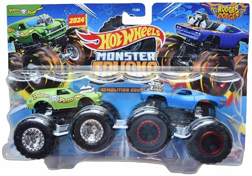 Hot Wheels Monster Trucks Demolition Double 1:64 miniatura 1