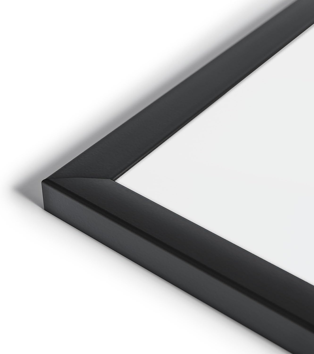 U Brands Magnetic Dry Erase Board White Board, 36" x 48" Inches, Black Wood Frame (2893U00-01)