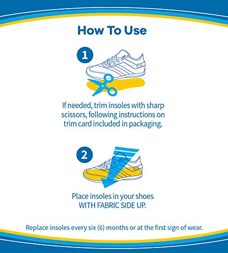Plantillas Dr. Scholl's Air-Pillo con espuma viscoelástica miniatura 7