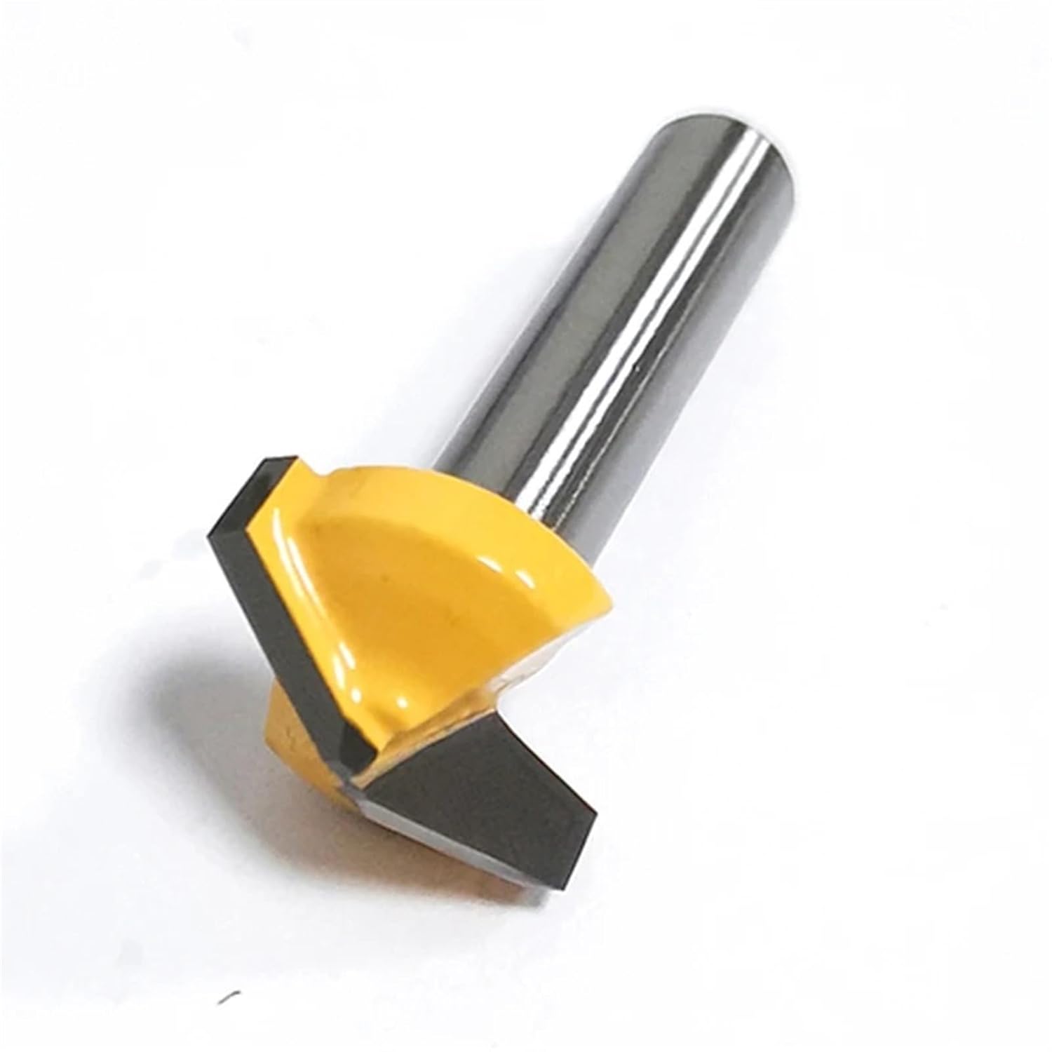 8mm Shank V Grooving Carving Bit Milling Aluminum Cutter for Metal Router Bits Woodworking V Groove 90 Degree Router V Bit CNC(8x20x3x90angle)