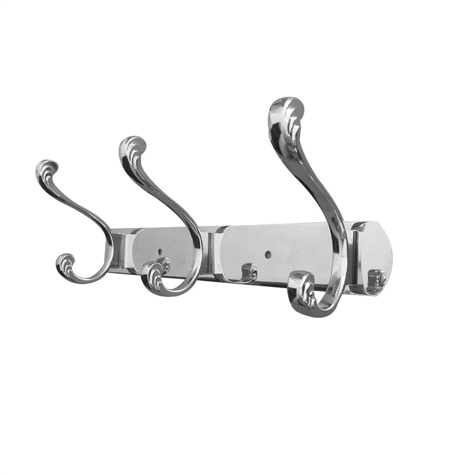 Wall mounted coat racks Coat Rack Wall Mount - Stainless Steel Coat Rack - Heavy Duty Coat Hooks Coat Hanger Hat Rack Coat Hooks (3 Hook)