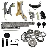 Chefull 26pcs Engine Timing Chain Kit Compatible with Ford Explorer Sport Trac 1997-2010 Mustang 2005-2010 Ranger 2001-2010 Mazda B4000 Mercury Mountaineer 4.0L TK428 KT4038S TS20395