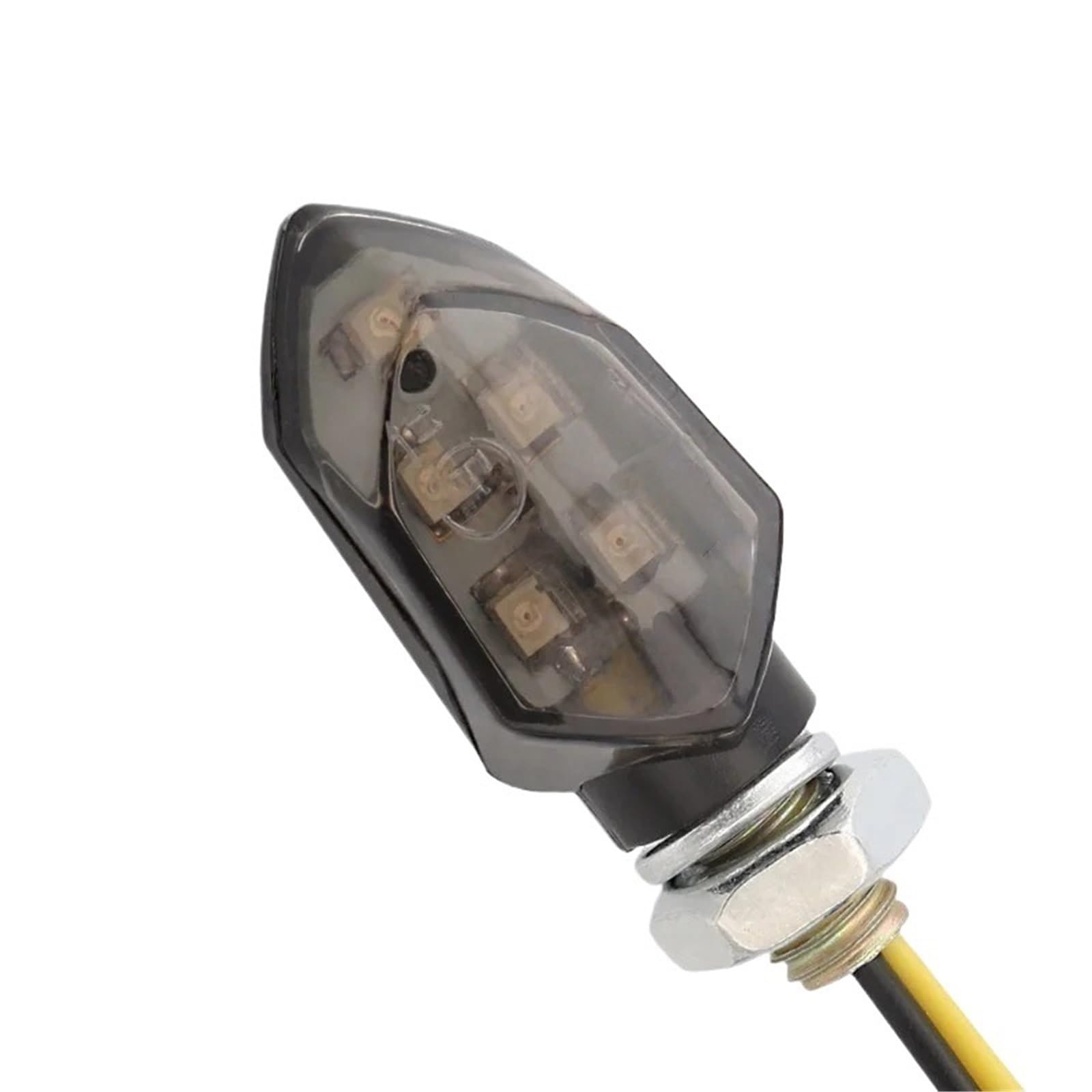 Światła kierunkowskazów Kierunkowskaz Motocykla | Kierunkowskaz motocykla 8mm 12V migacz lampka kontrolna sygnału stopu(2 Pcs)