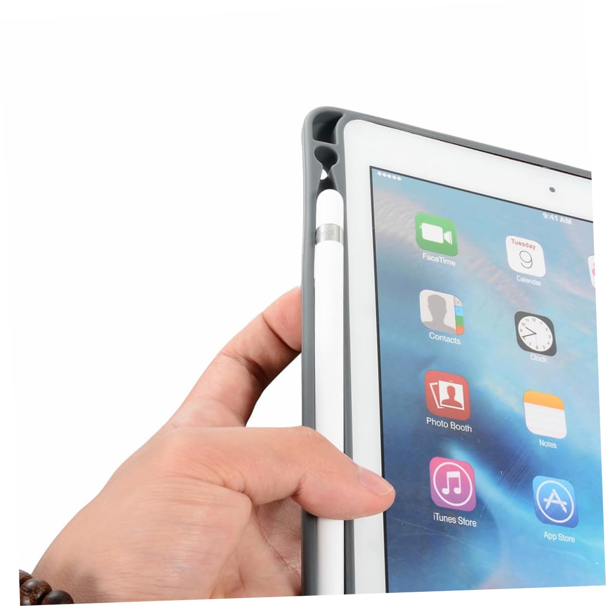 Gadpiparty Custodia Pu Flessibile per Tablet 10.2" con Protezione Antimacchia e Antinfortunistica, Design Chic e Look Moderno